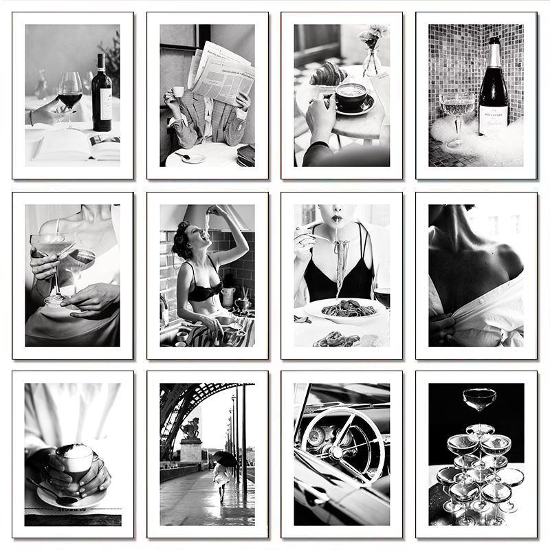Home Cooking Oil - Affiches sur toile modernes de luxe,