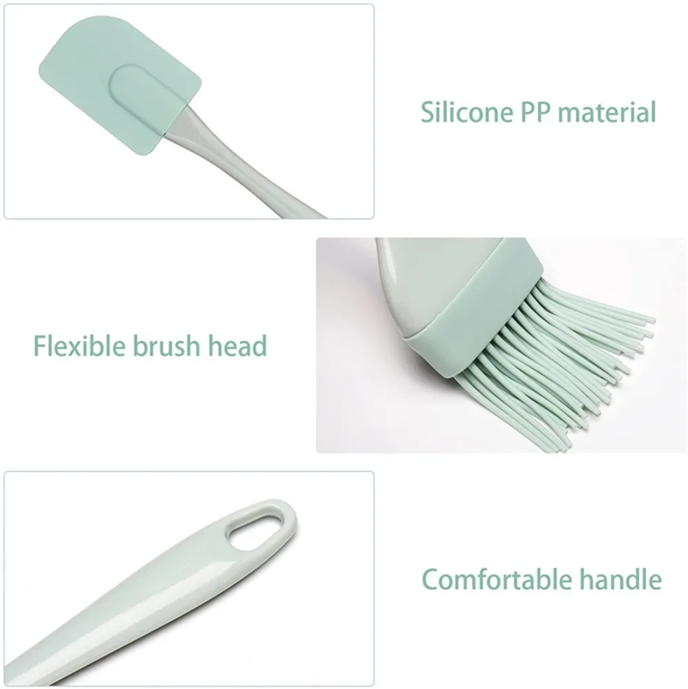 Home Cooking Oil - Lot de 3 spatules en silicone