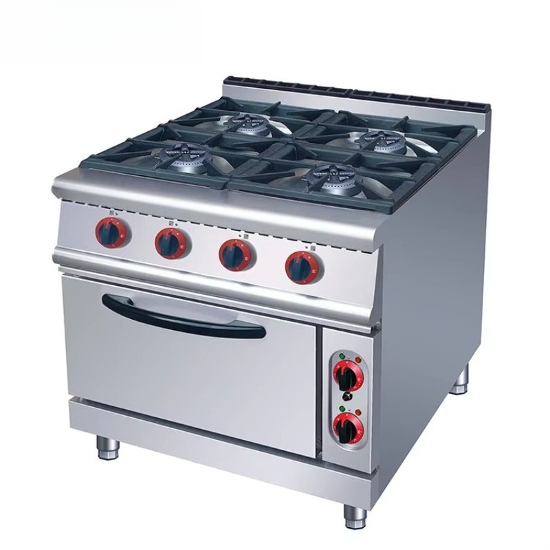 Home Cooking Restaurants - Cuisinière à gaz combinée avec four,