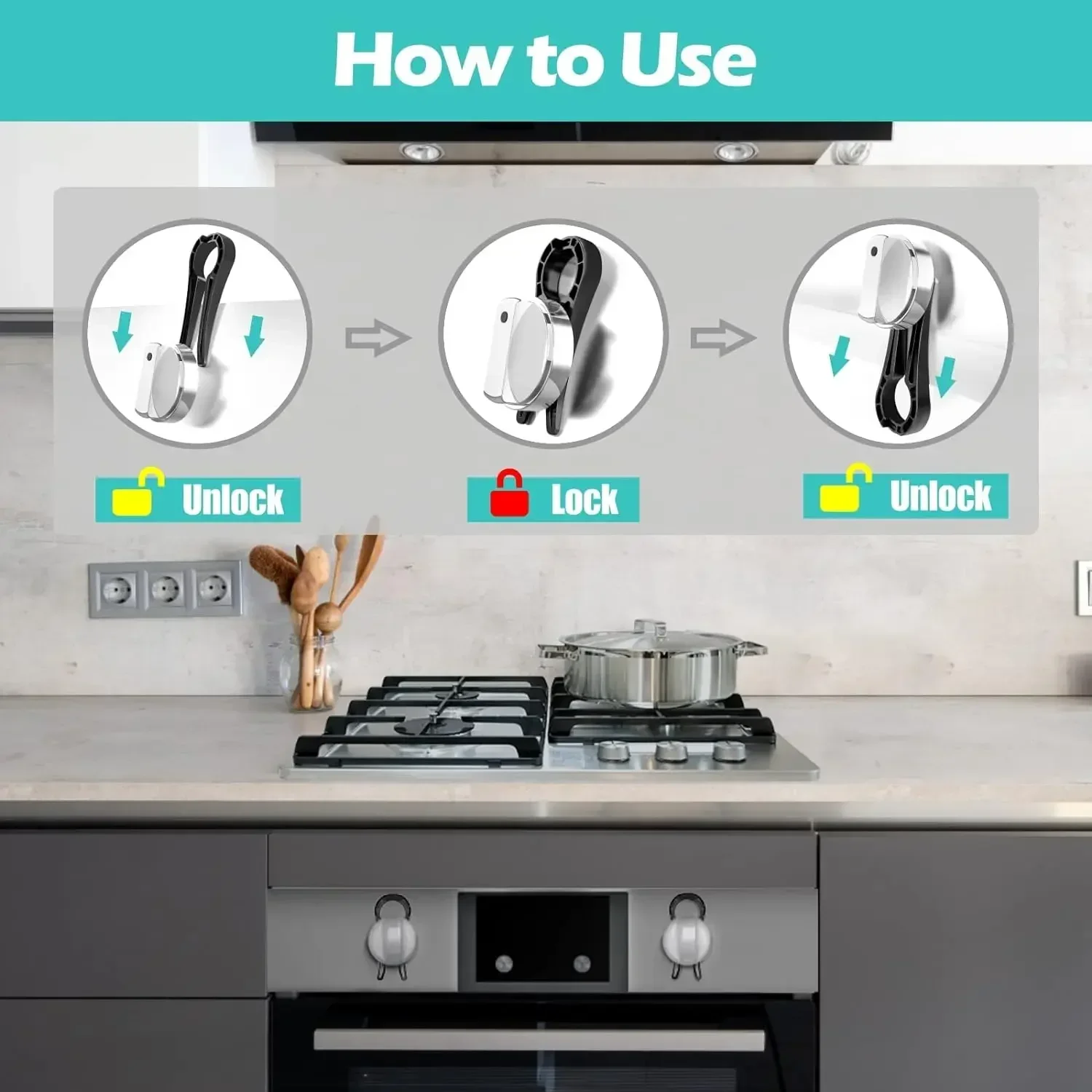 Kit de sécurité enfant pour cu - Home Cooking Gas Stove avis et prix