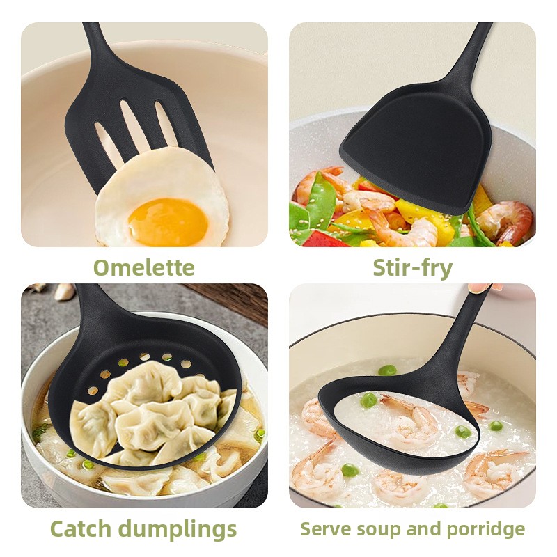Spatule, louche et écumoire en - Home Cooking Chinese avis et prix