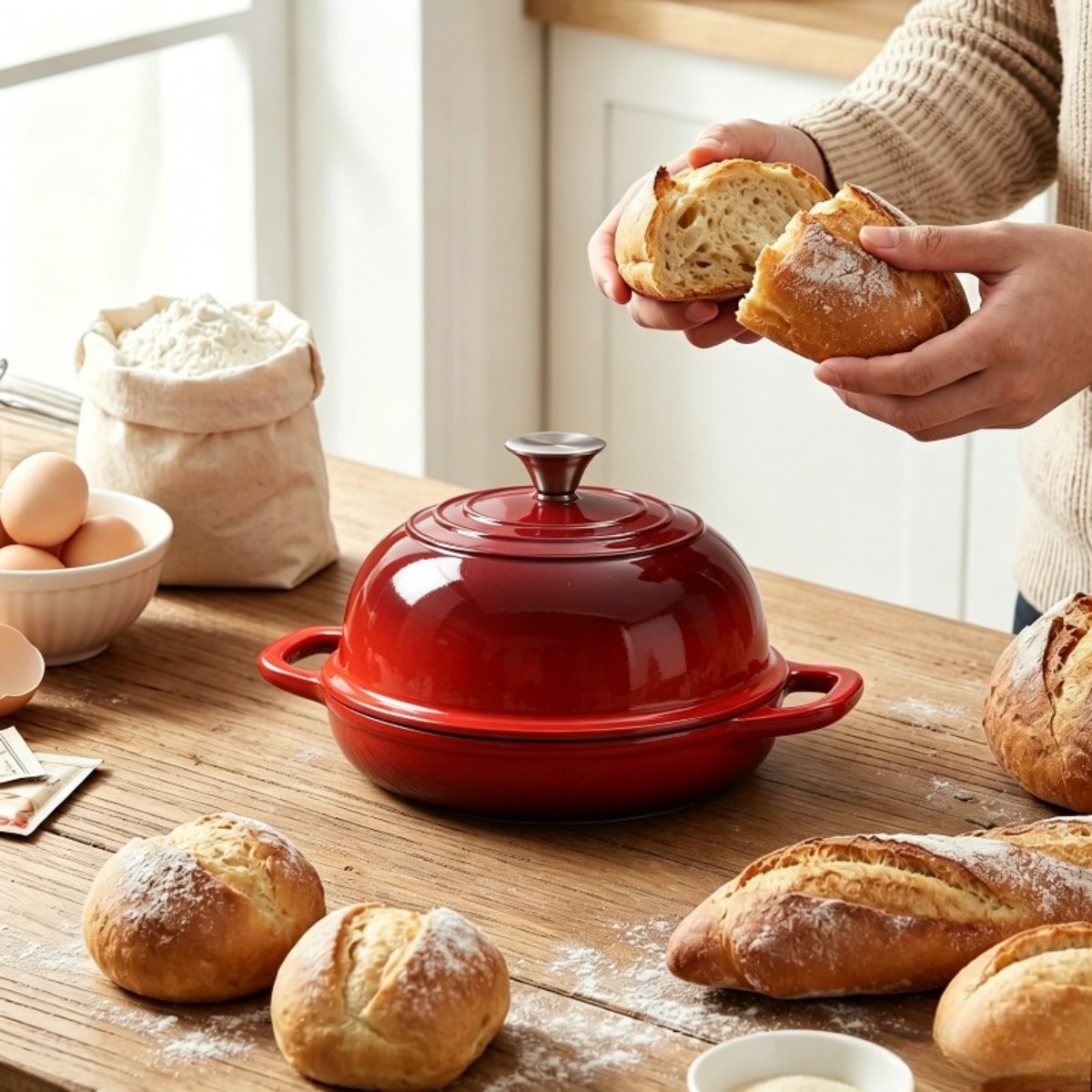 Cocotte en fonte émaillée de 9 - Dutch Oven Enamel avis et prix