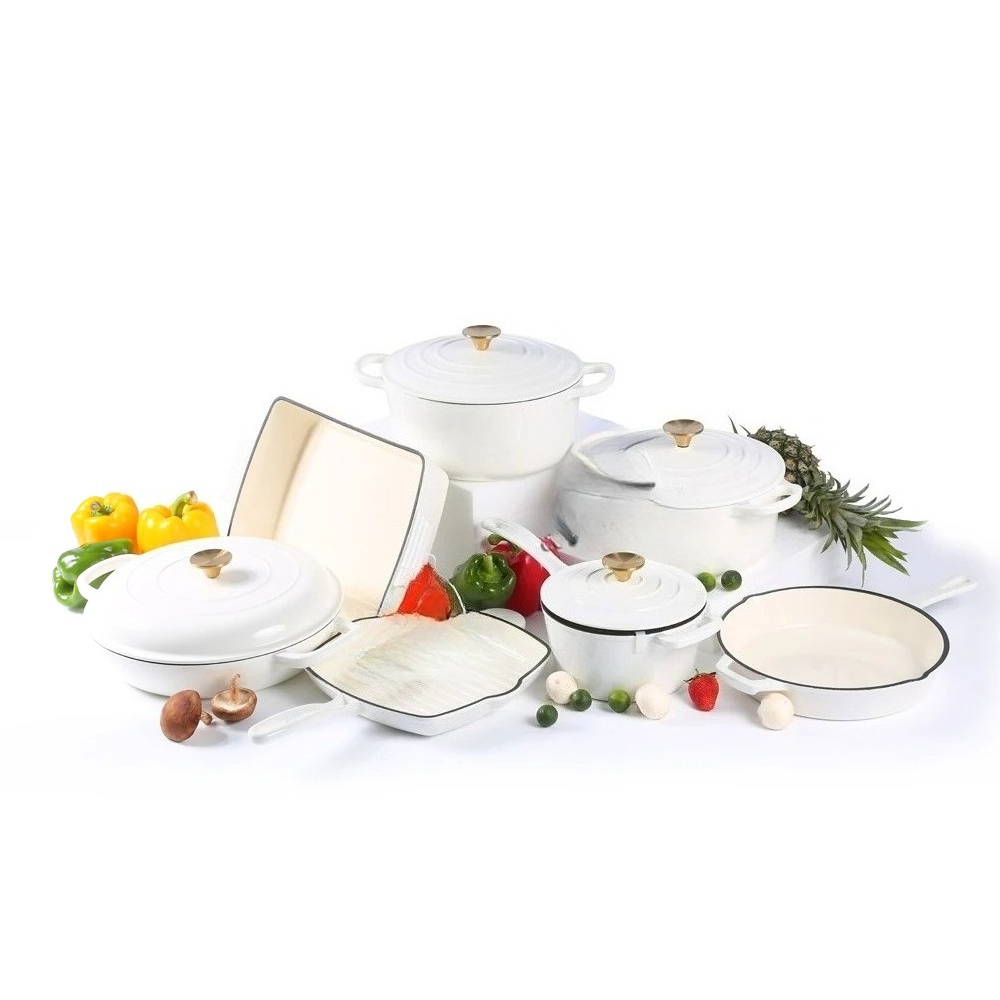 Ensemble de casseroles en font - Dutch Oven Enamel avis et prix