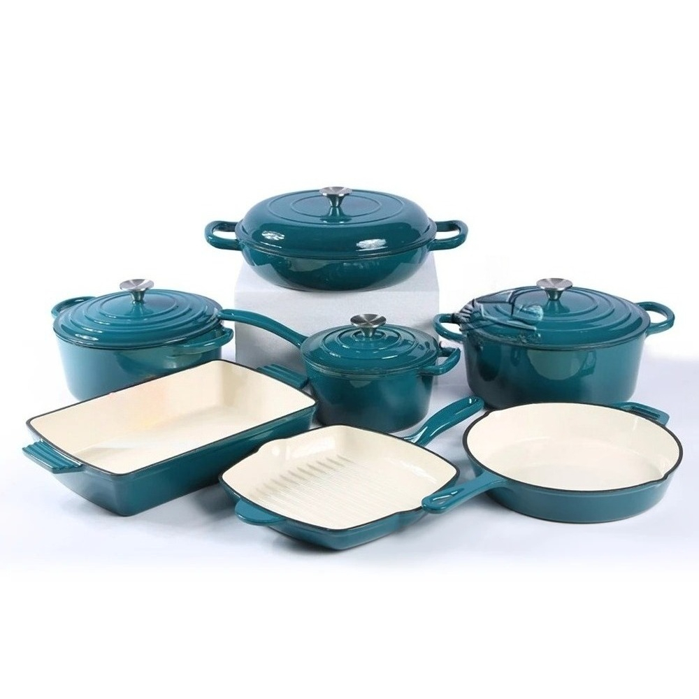 Ensemble de casseroles en font - Dutch Oven Enamel avis et prix