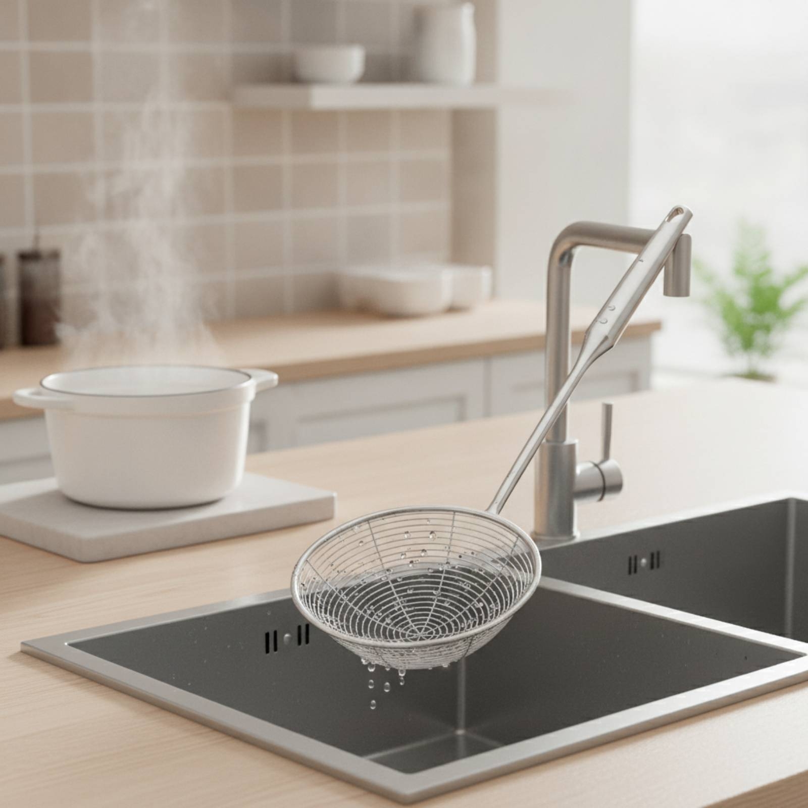 Passoire à panier profond en m - Home Cooking Oil avis et prix