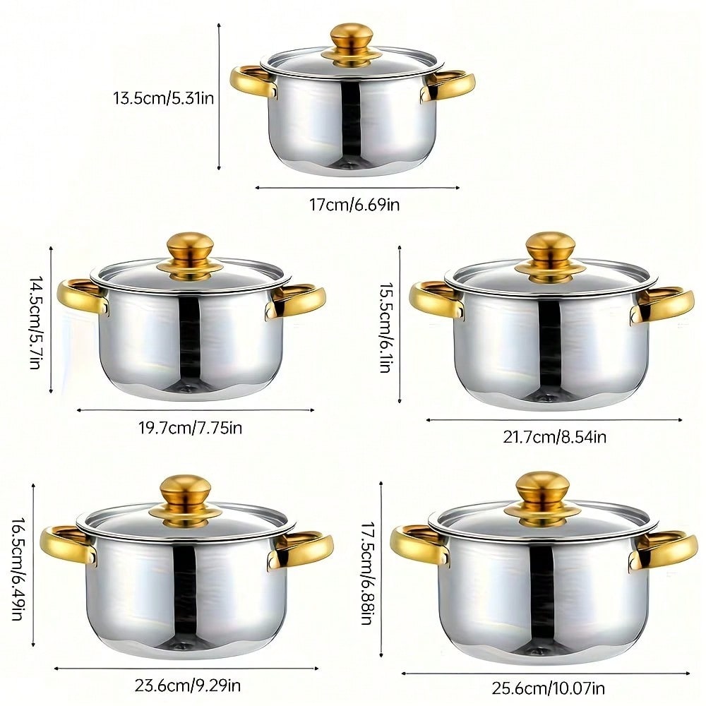 Ensemble de casseroles en acie - Home Cooking Restaurants avis et prix