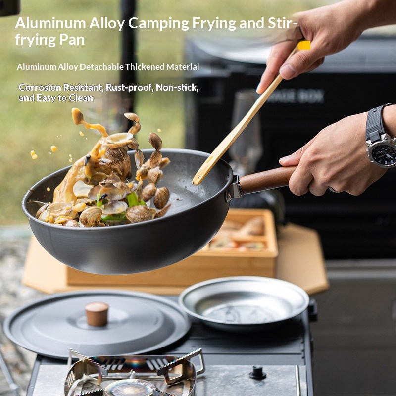 Wok d'extérieur en alliage d'a - Home Cooking In Chinese avis et prix