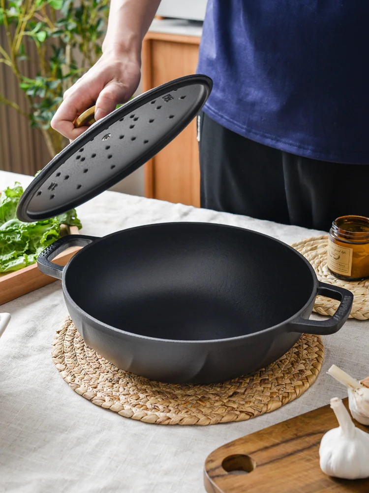 Casserole en fonte émaillée 26 - Dutch Oven Enamel avis et prix