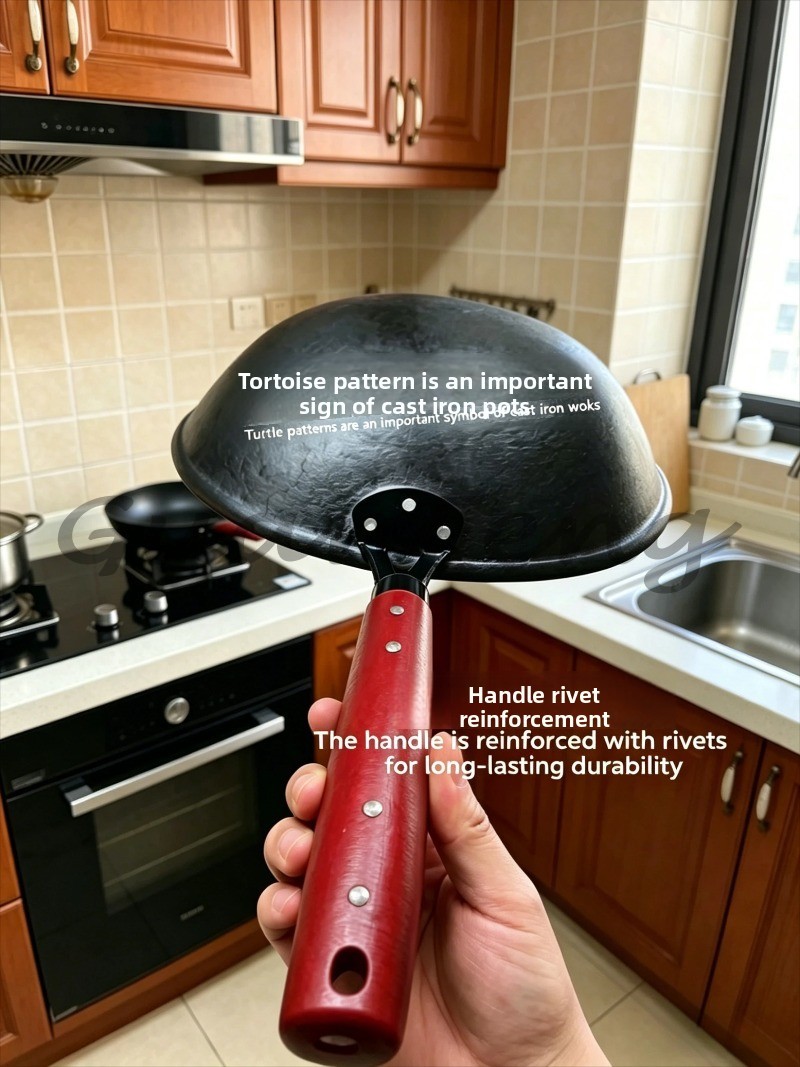 Poêles en fer forgé à la main, - Home Cooking Chinese avis et prix